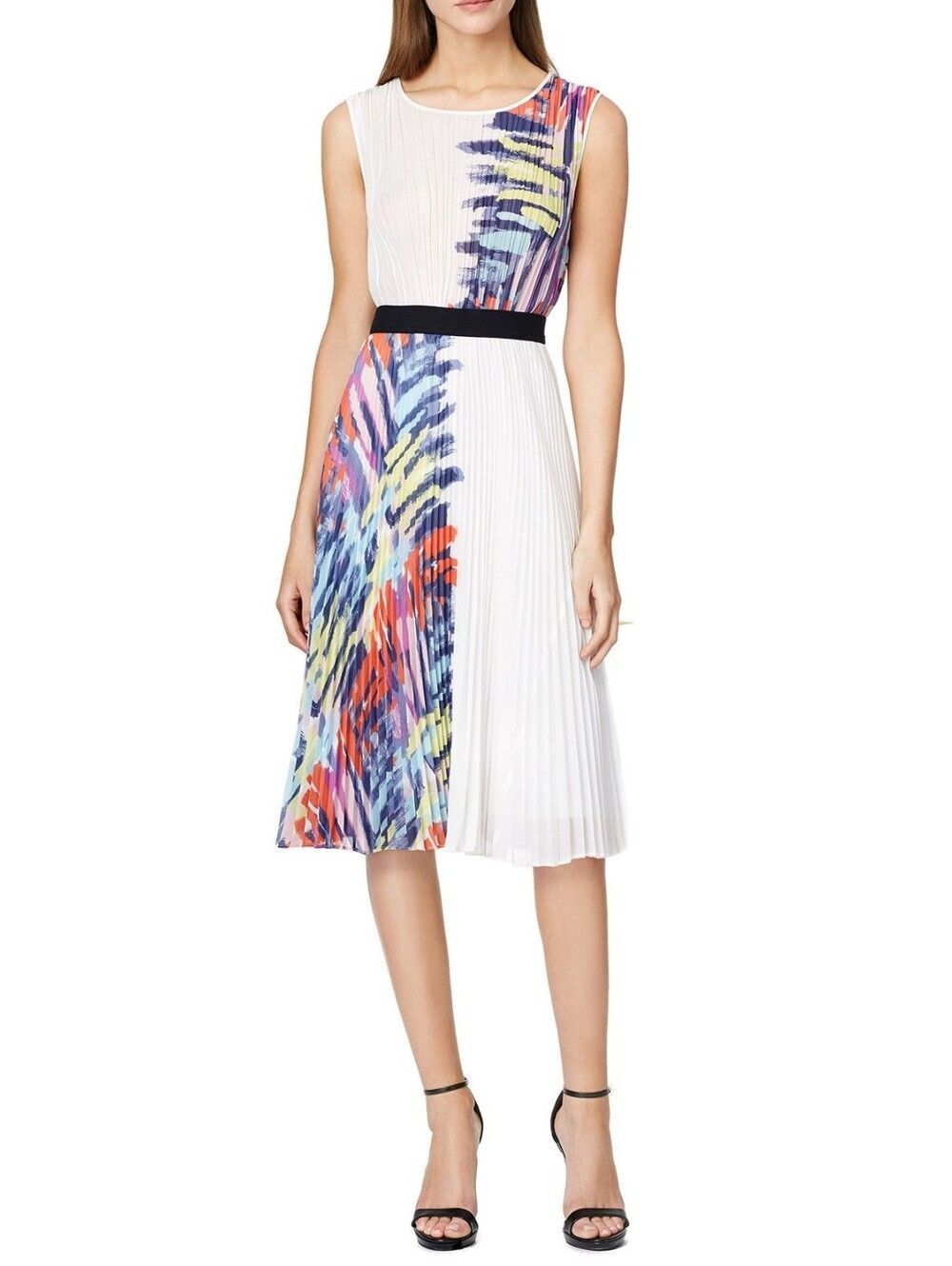 {BCBGMAXAZRIA} Maureen Pleated Dress.- SIZE Medium